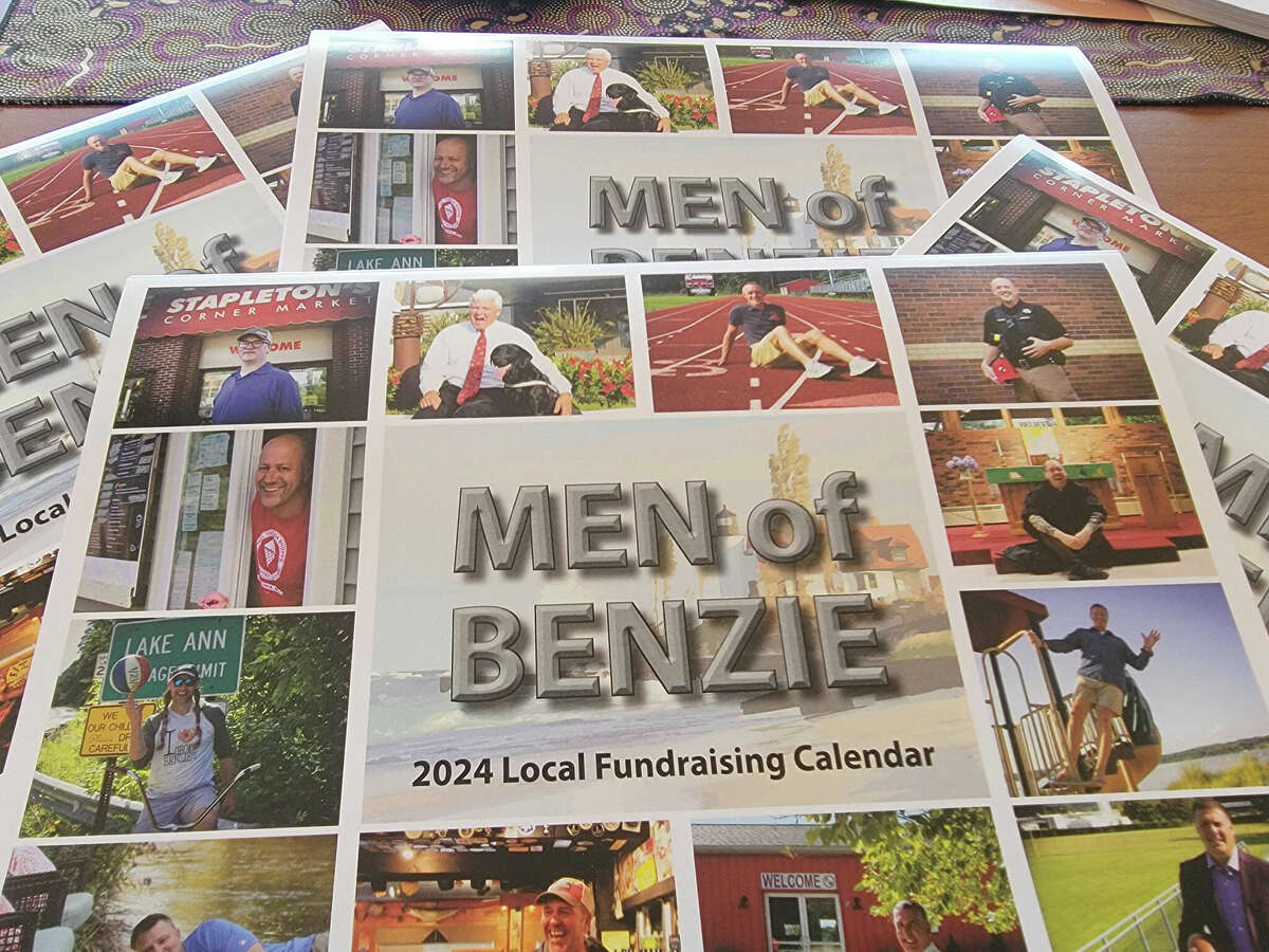 Benzie's new calendar project aims to fundraise, highlight local men