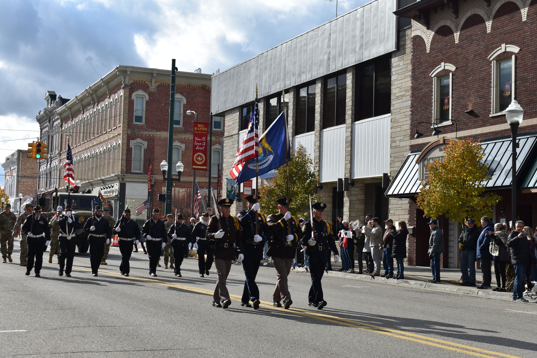 Veterans day not for active military