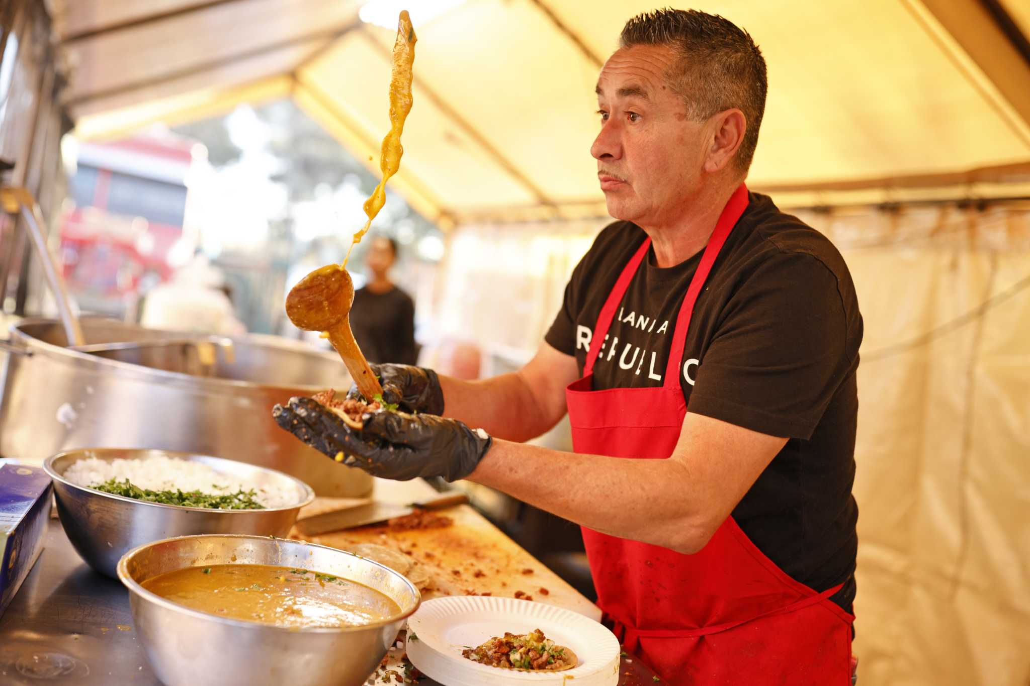 Tacos El Panzon Salsa literally soars in Vallejo