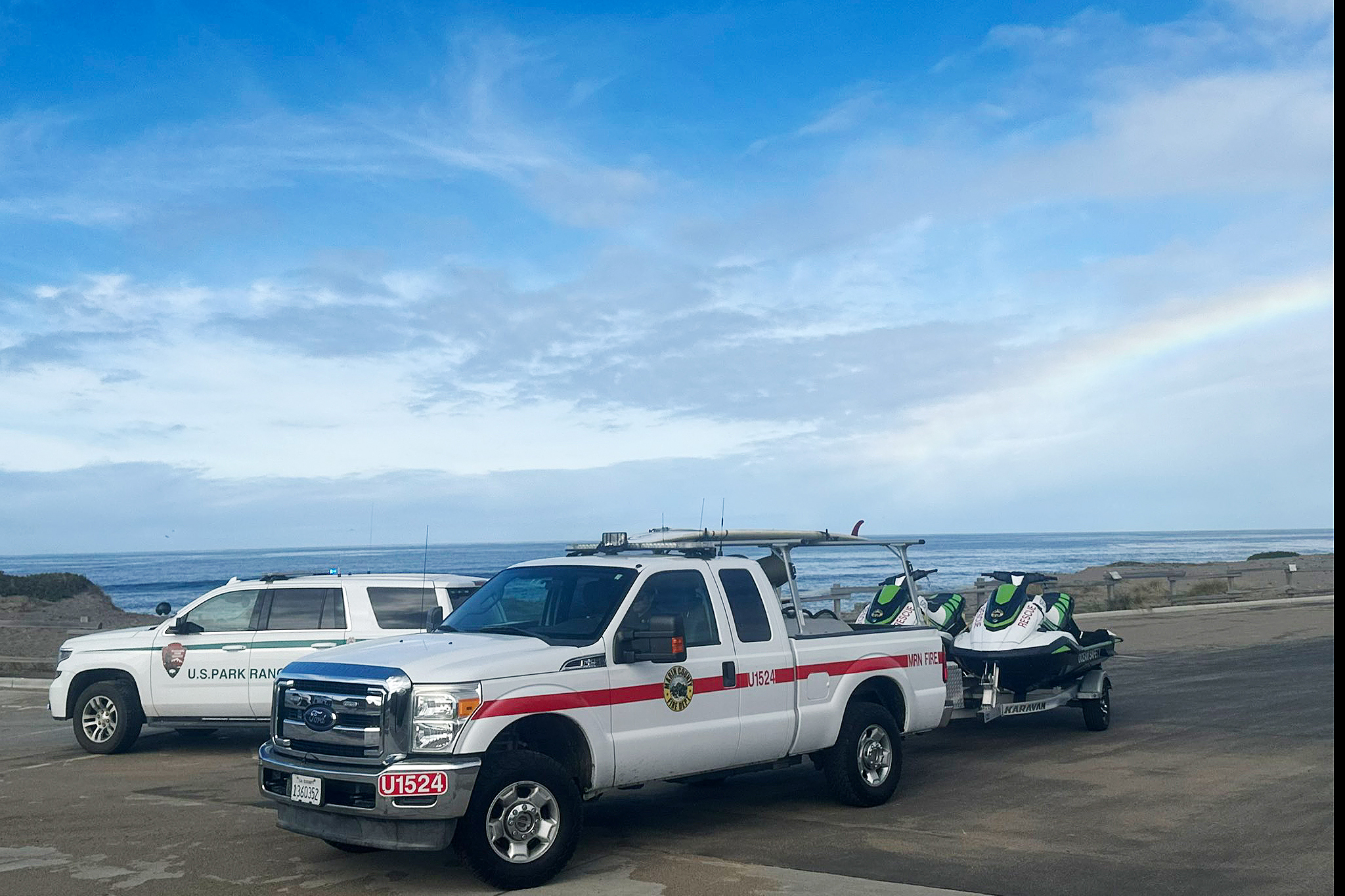 Man dies while fishing after being swept into the ocean at Point Reyes