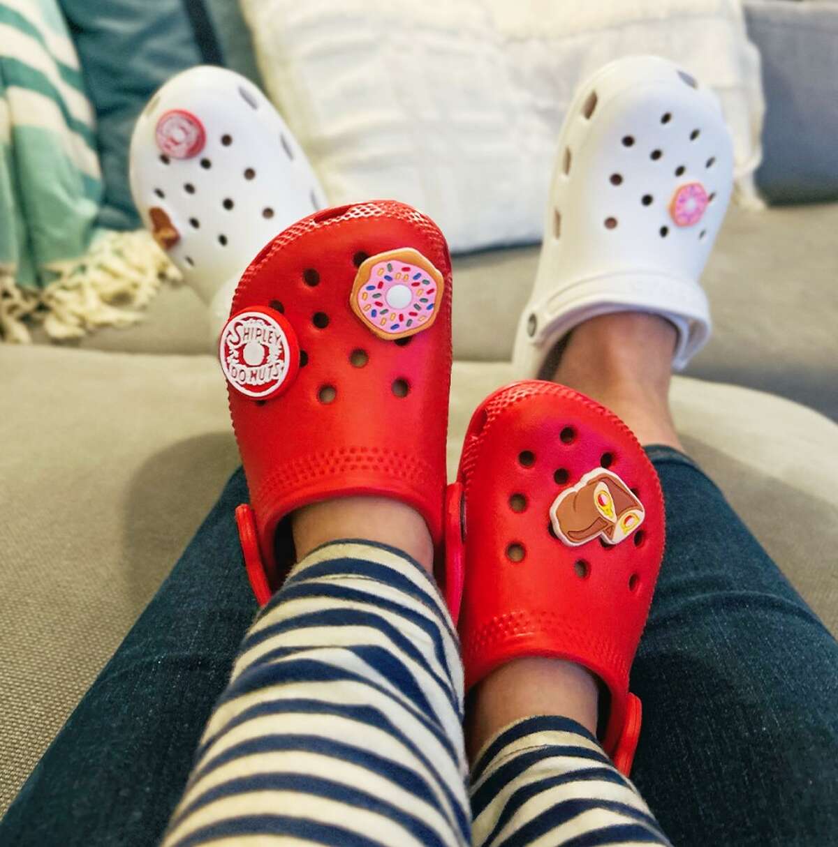 Pin by toribaby on feeties  Crocs fashion, Crocs with charms