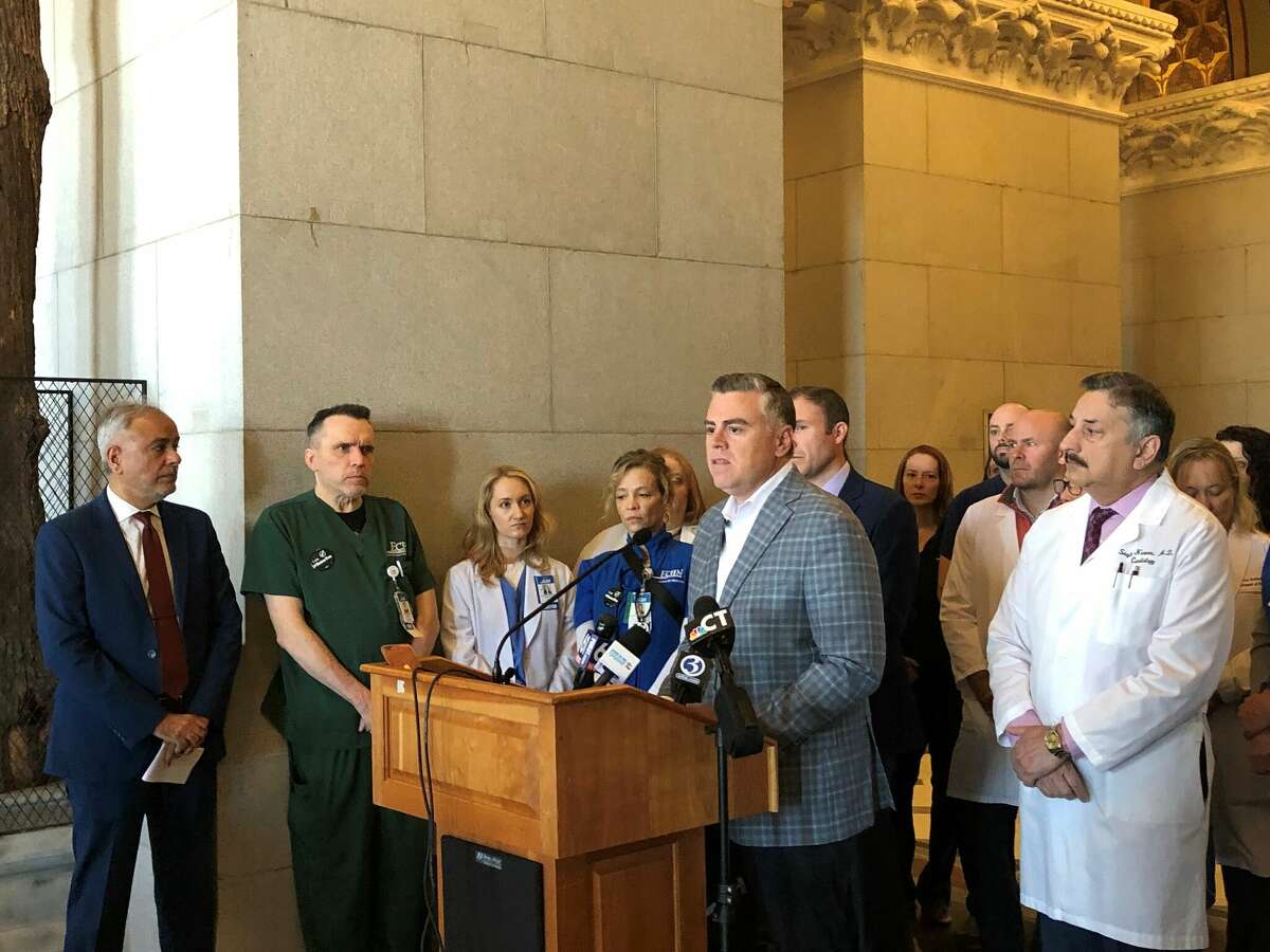 ECHN workers, legislators rally to push Prospect Medical out of CT