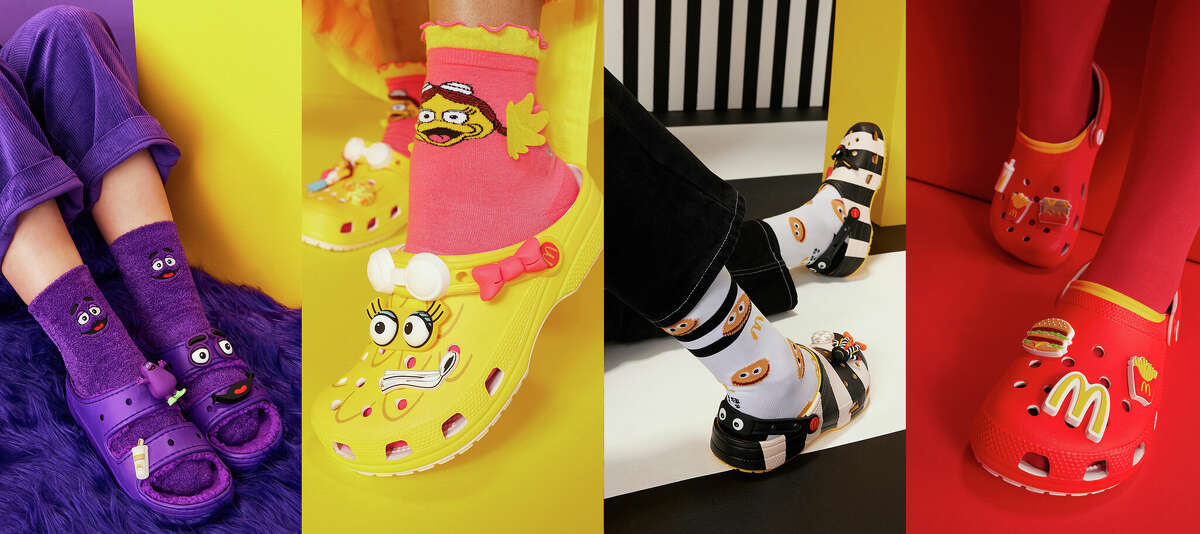 McDonald's characters come to life in new Crocs line