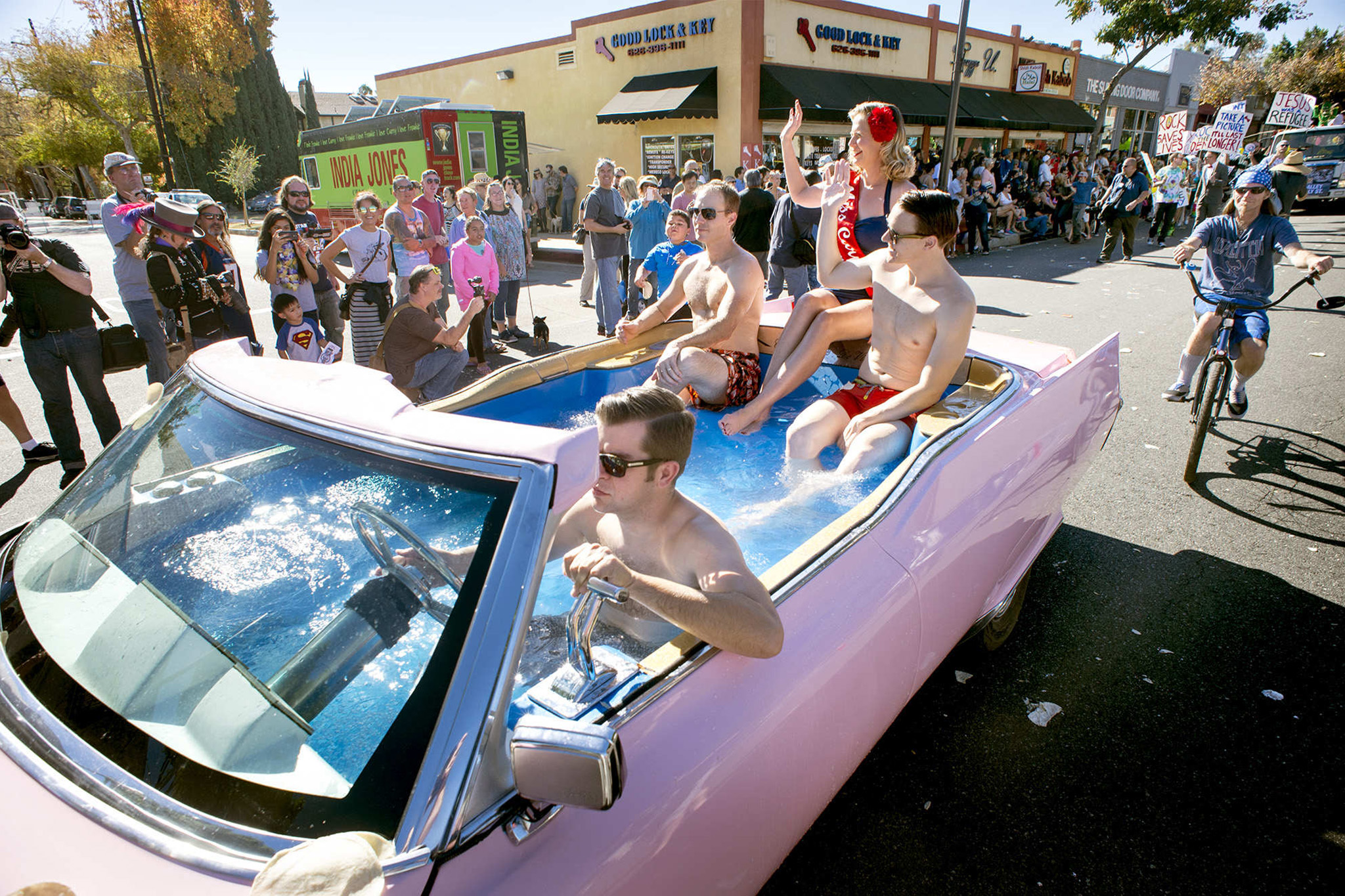 This weird parade is basically LA’s kid-friendly Burning Man