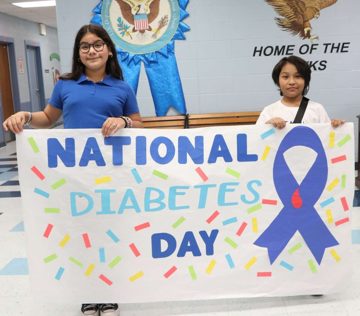 Heights Elementary celebrates students in Diabetes Awareness Parade