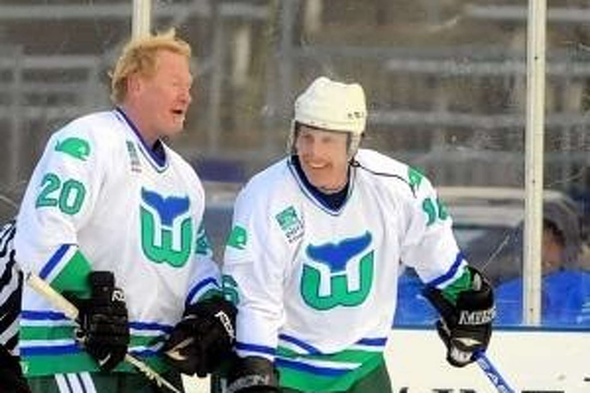 Hurricanes wearing whalers jerseys online