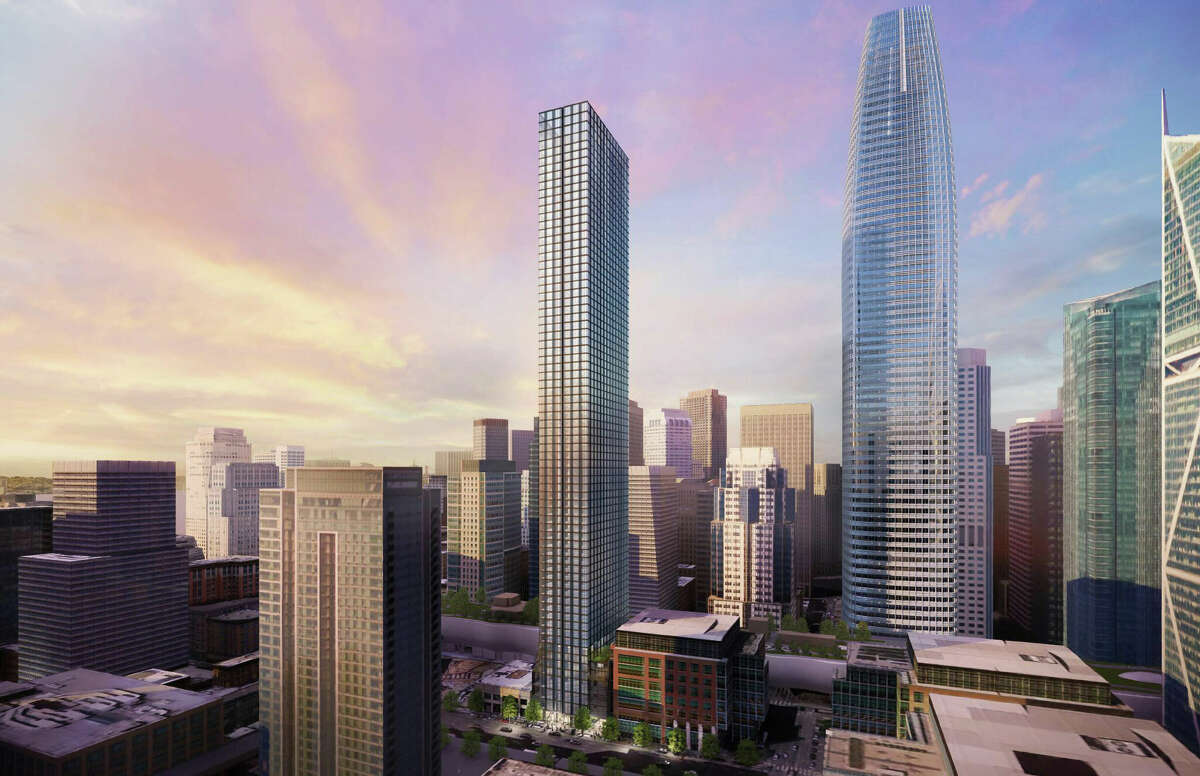 The proposed residential tower at 530 Howard St. would stand as the third tallest building in San Francisco.