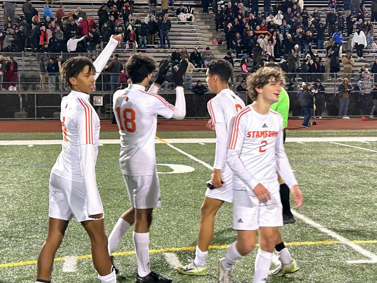 Stamford boys soccer in FCIAC championship, first time since 1997