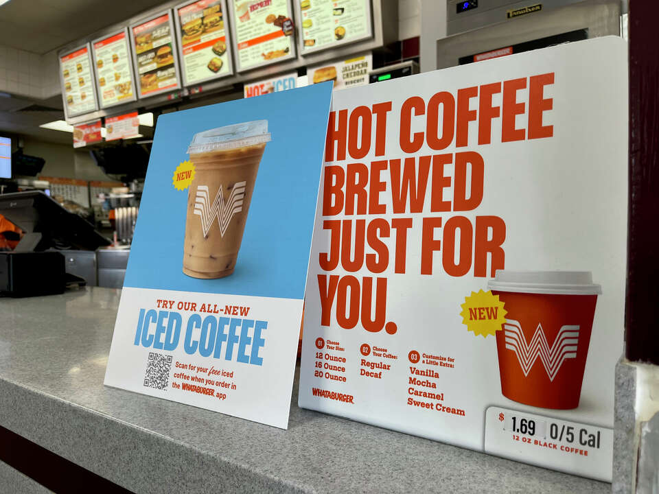 Yes, Whataburger now sells iced coffee. It's as common as expected.