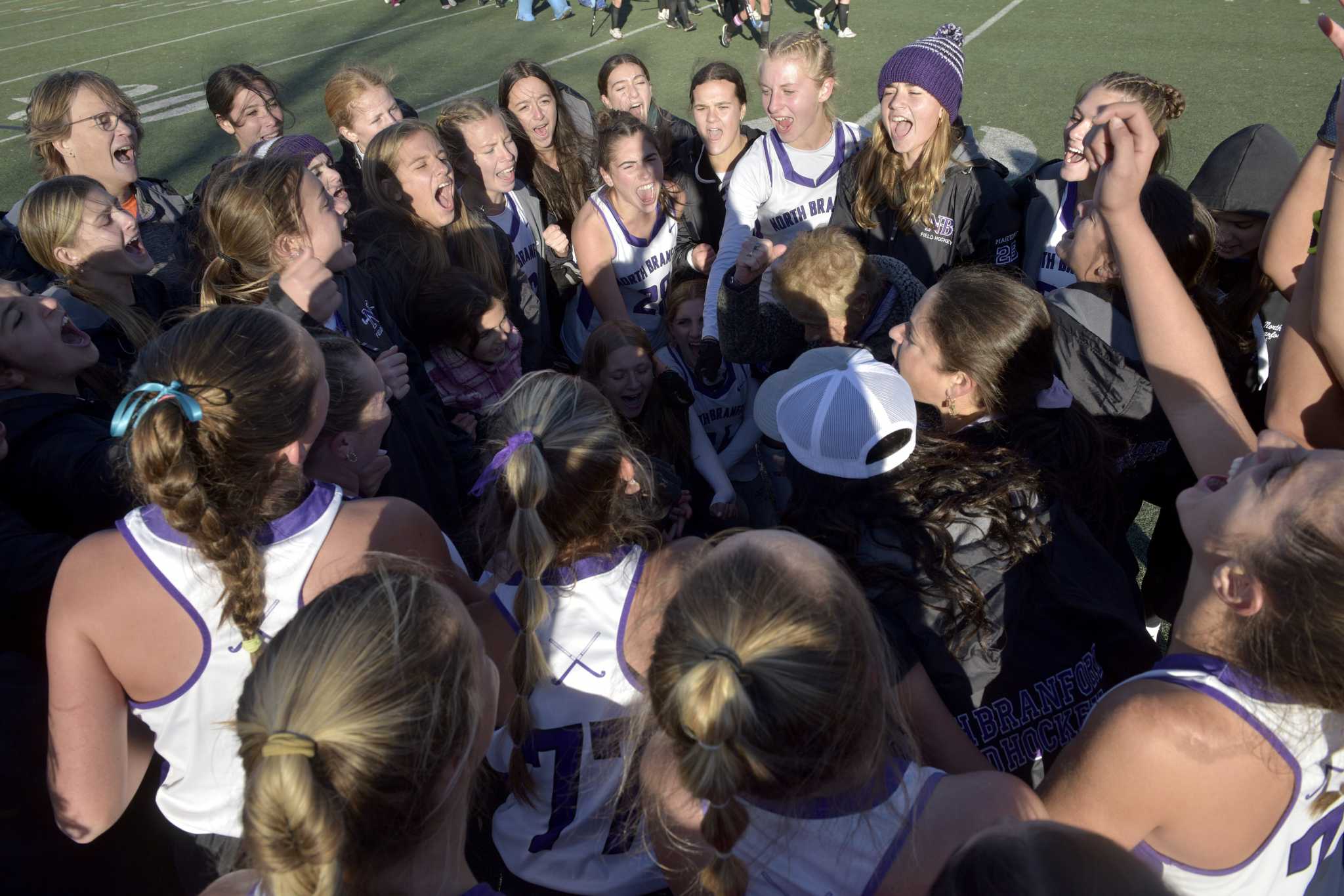 North Branford field hockey wins third straight title over Canton