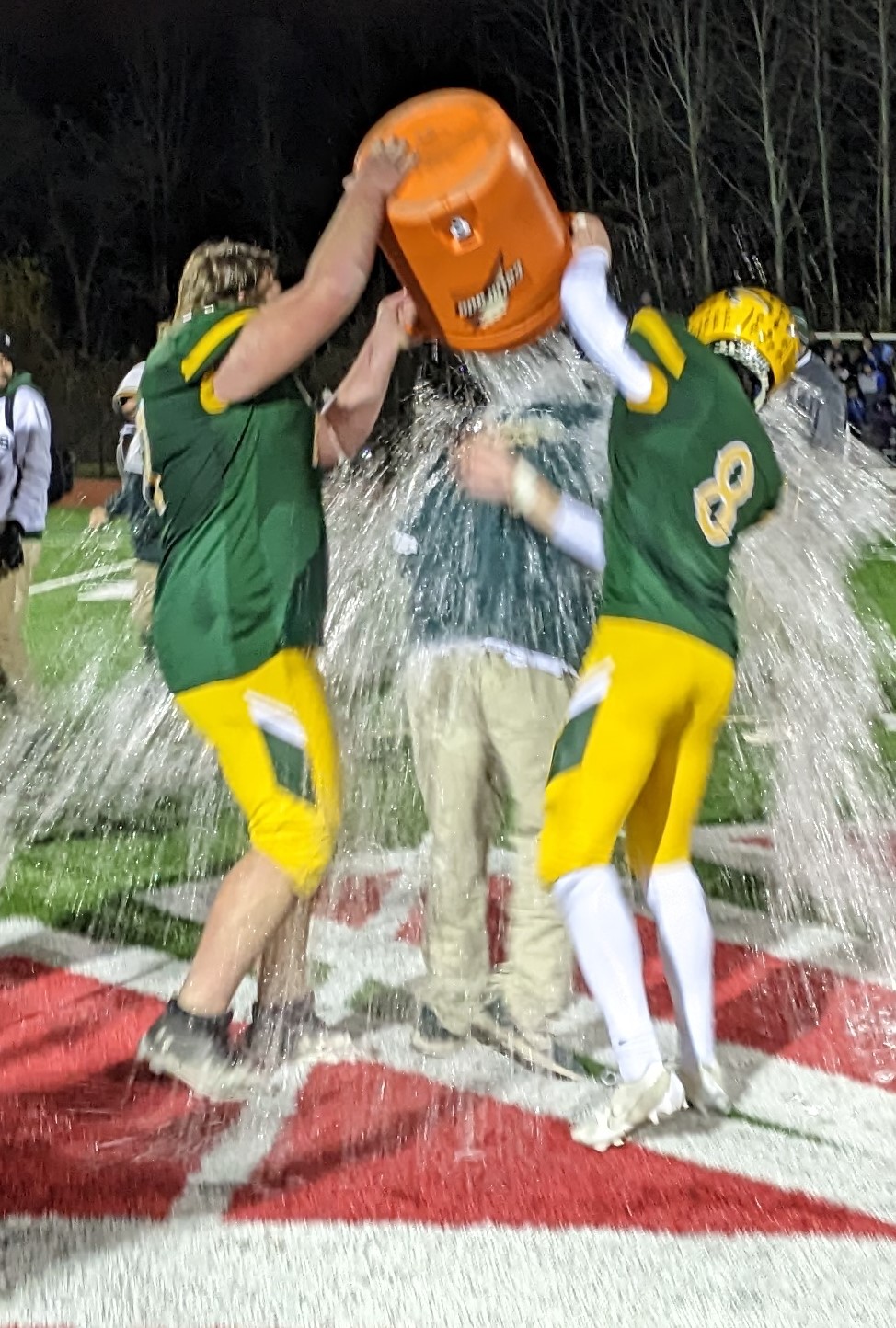 Big second half propels Ravena football into state semifinal