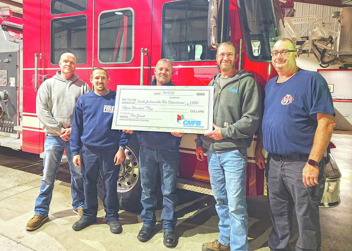 Fire departments in Cass, receive farm bureau grants