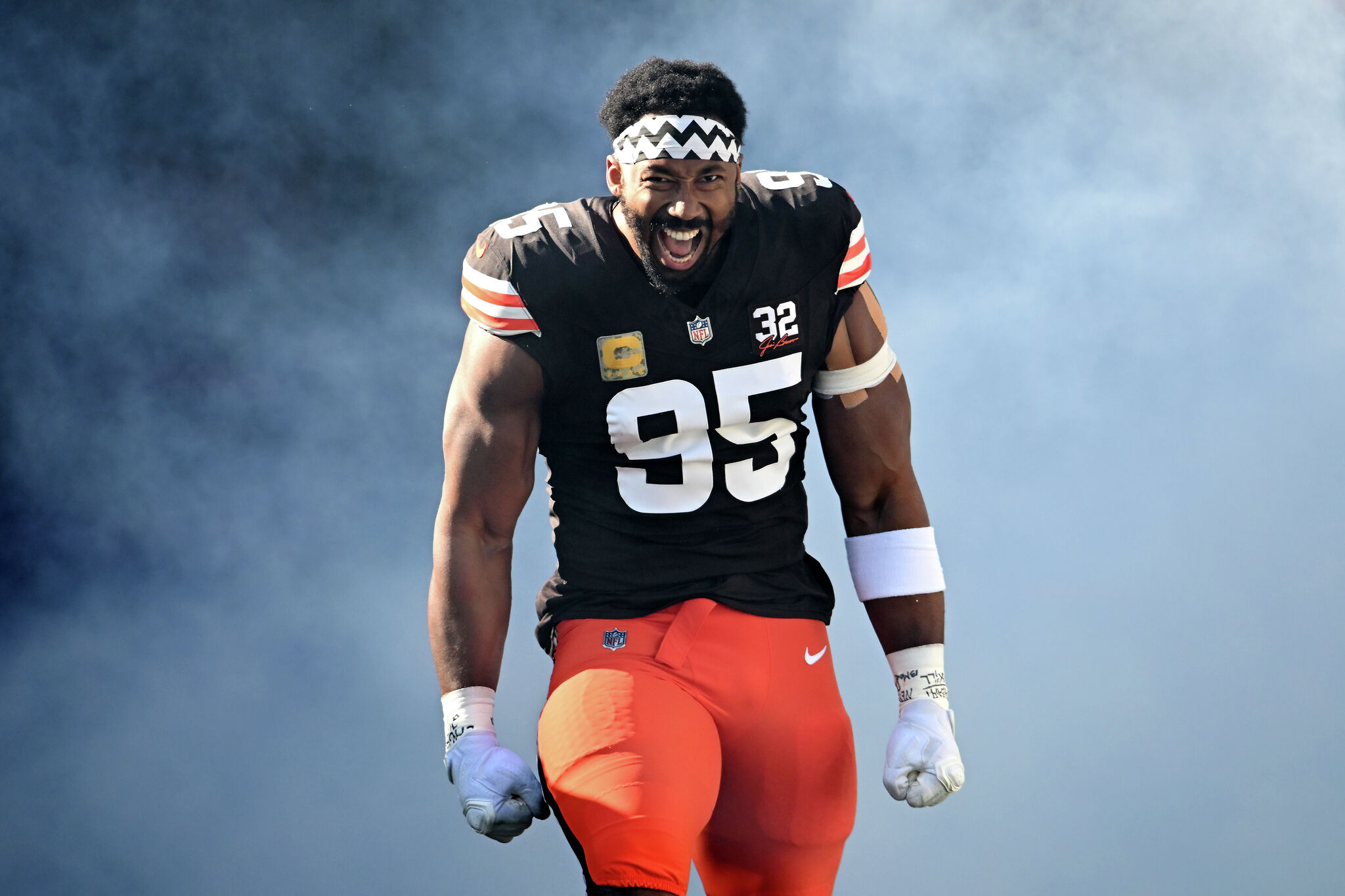 Myles Garrett destroying Texans' 2024 NFL draft dreams