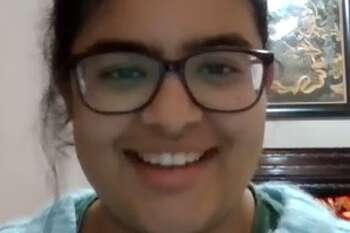 Niskayuna High School student Aishani Misra interviewed Ukrainian students about the impact of the war after she met them through an online program that helps students practice conversational English.