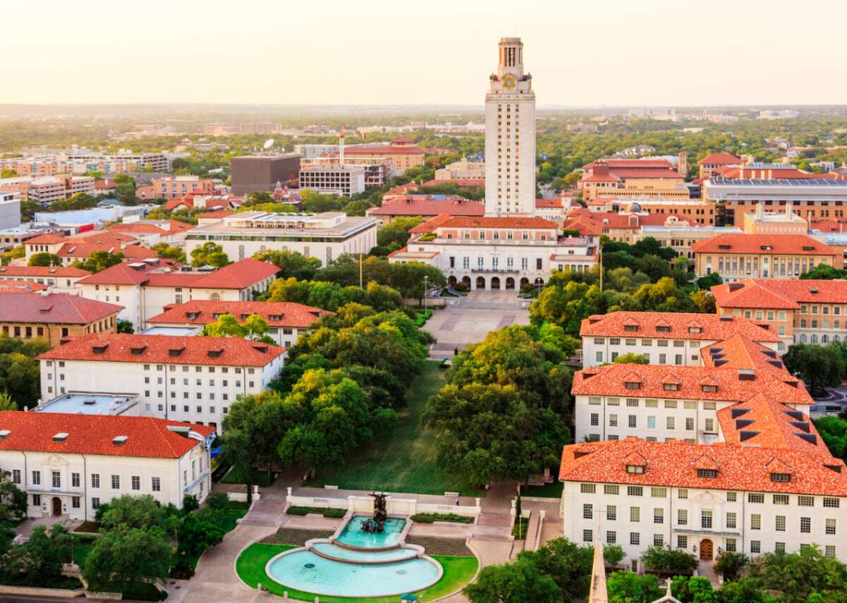 #35. The University of Texas at Austin - 40-year NPV: $1,449,000 - Median earnings after 10 years: $67,839 - Net-price: $18,023 - Graduation rate: 84% - Median debt: $18,500