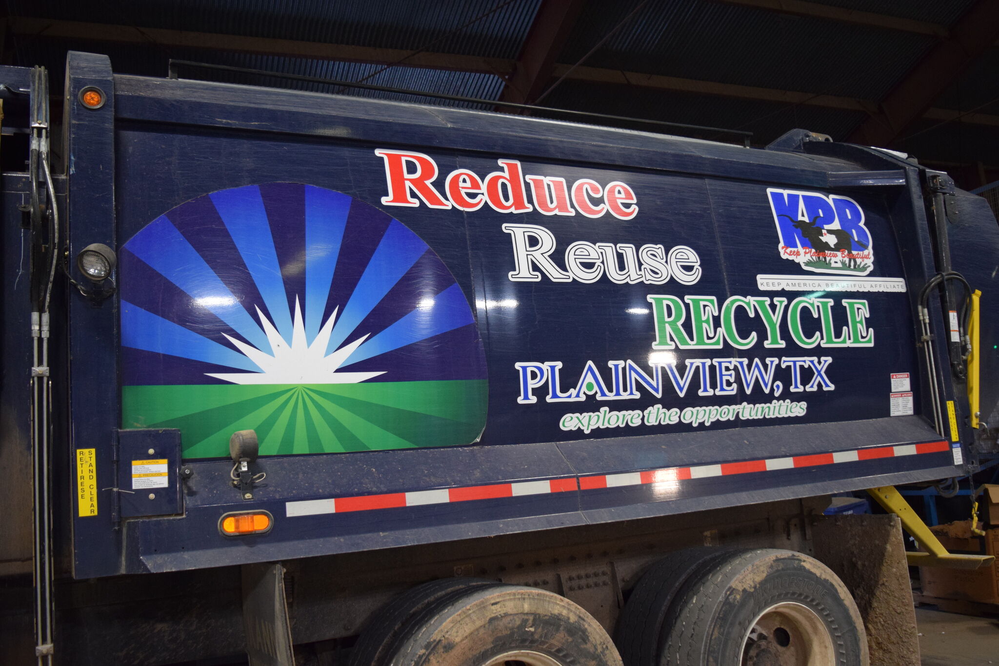 City seeks grant to purchase more blue recycling dumpsters