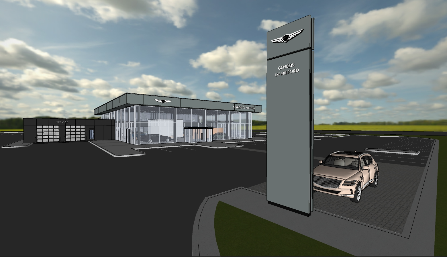 Genesis auto dealership to open at former Howard Johnson in Milford - Milford Mirror