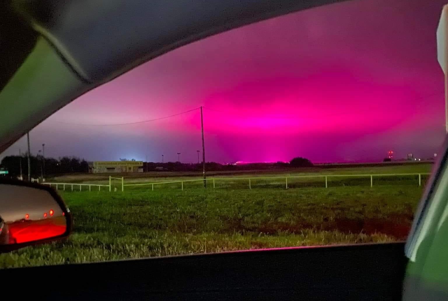 why-is-the-sky-pink-around-this-texas-farm