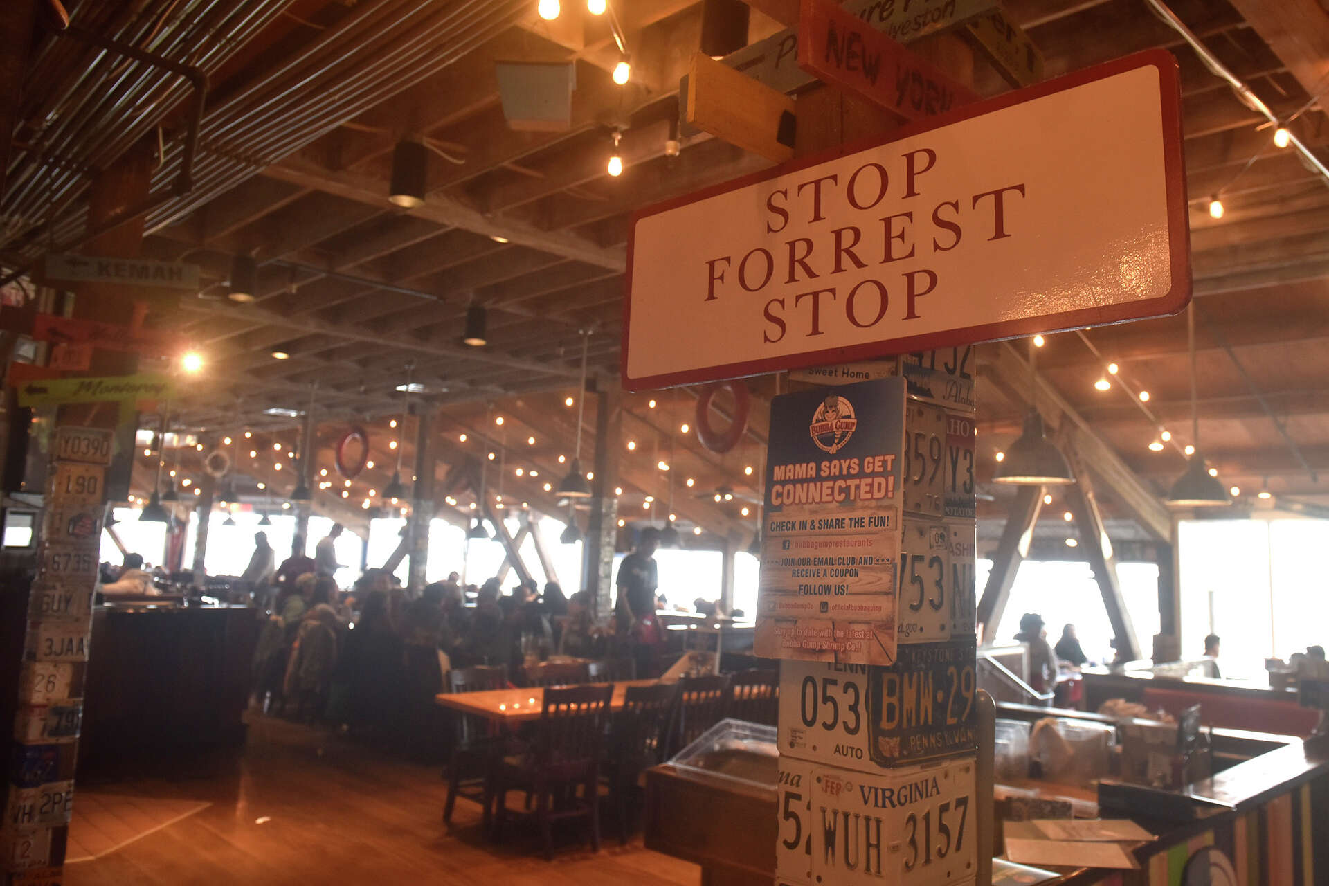 Pier 39 chain restaurant has subpar food but some of SF's best views