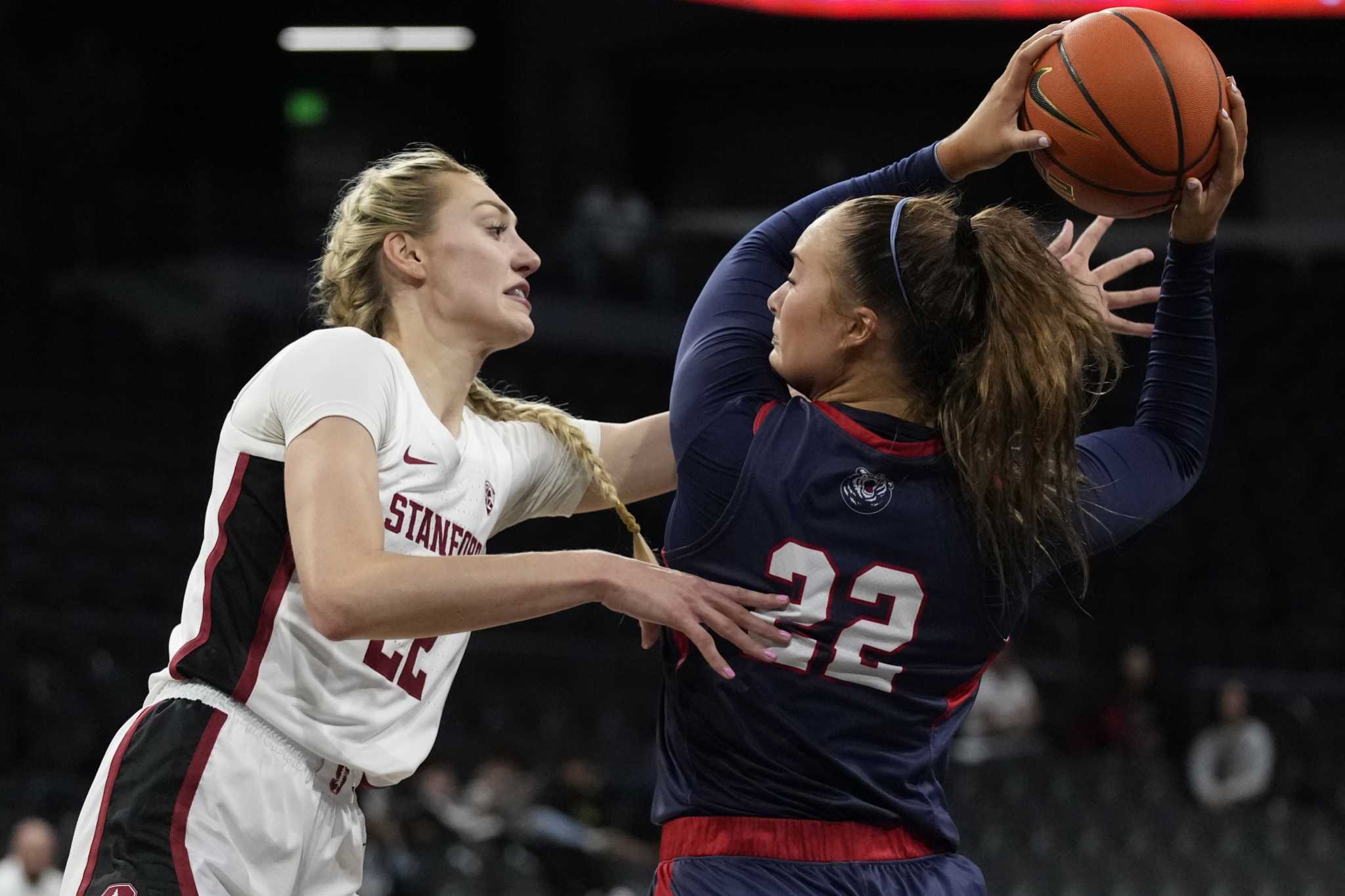 No. 4 Stanford women trail in 3rd quarter, then pull away from Belmont