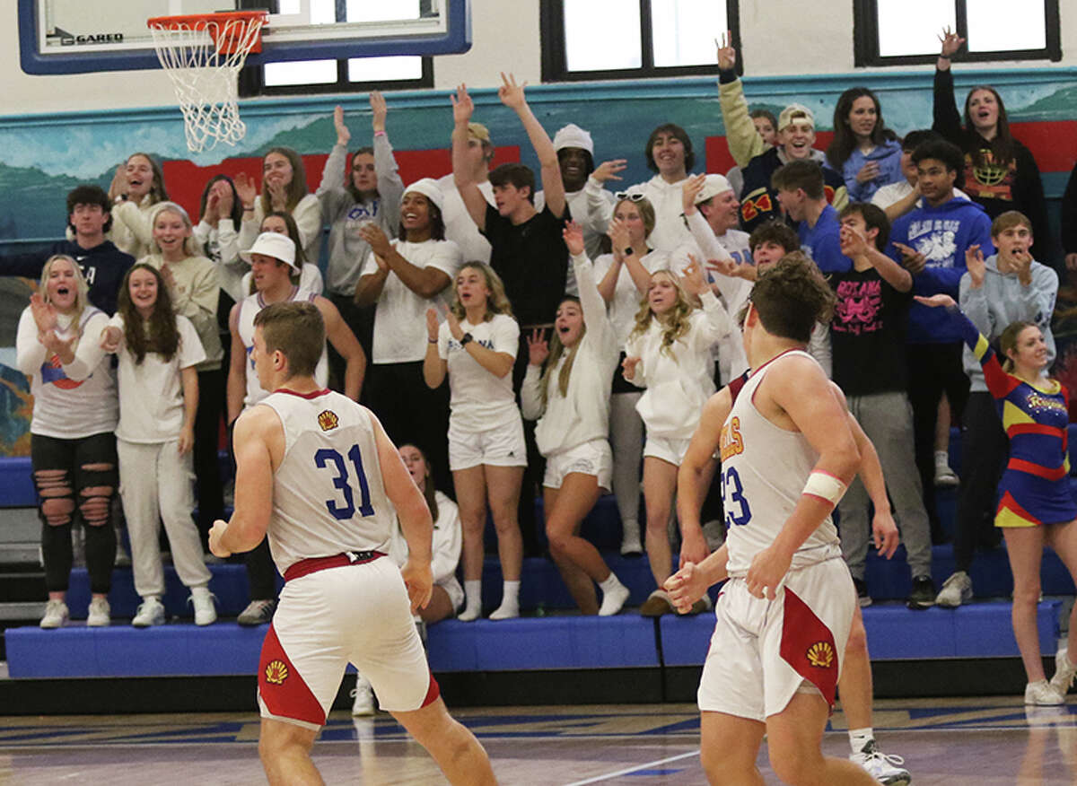 Roxana players make quick switch from football to basketball