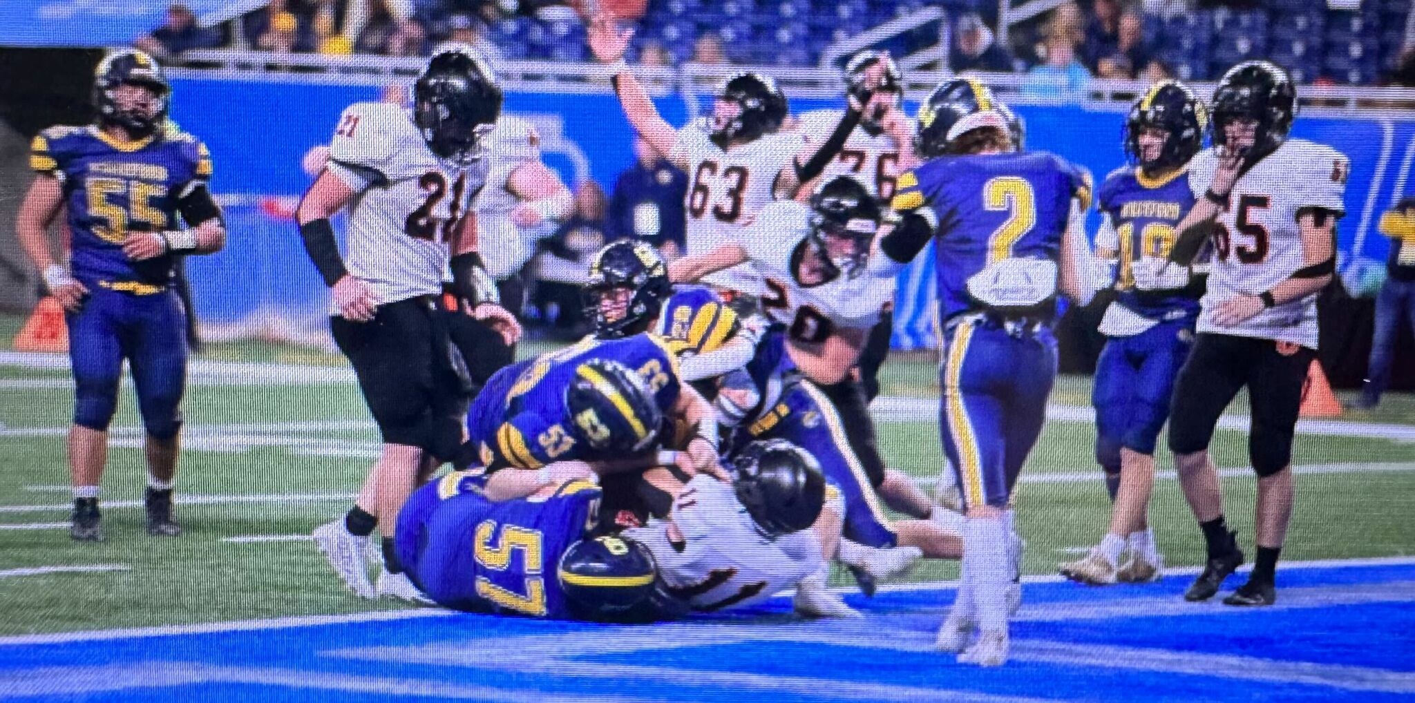 Ubly Bearcats vs. Ottawa Lake Whiteford football state finals