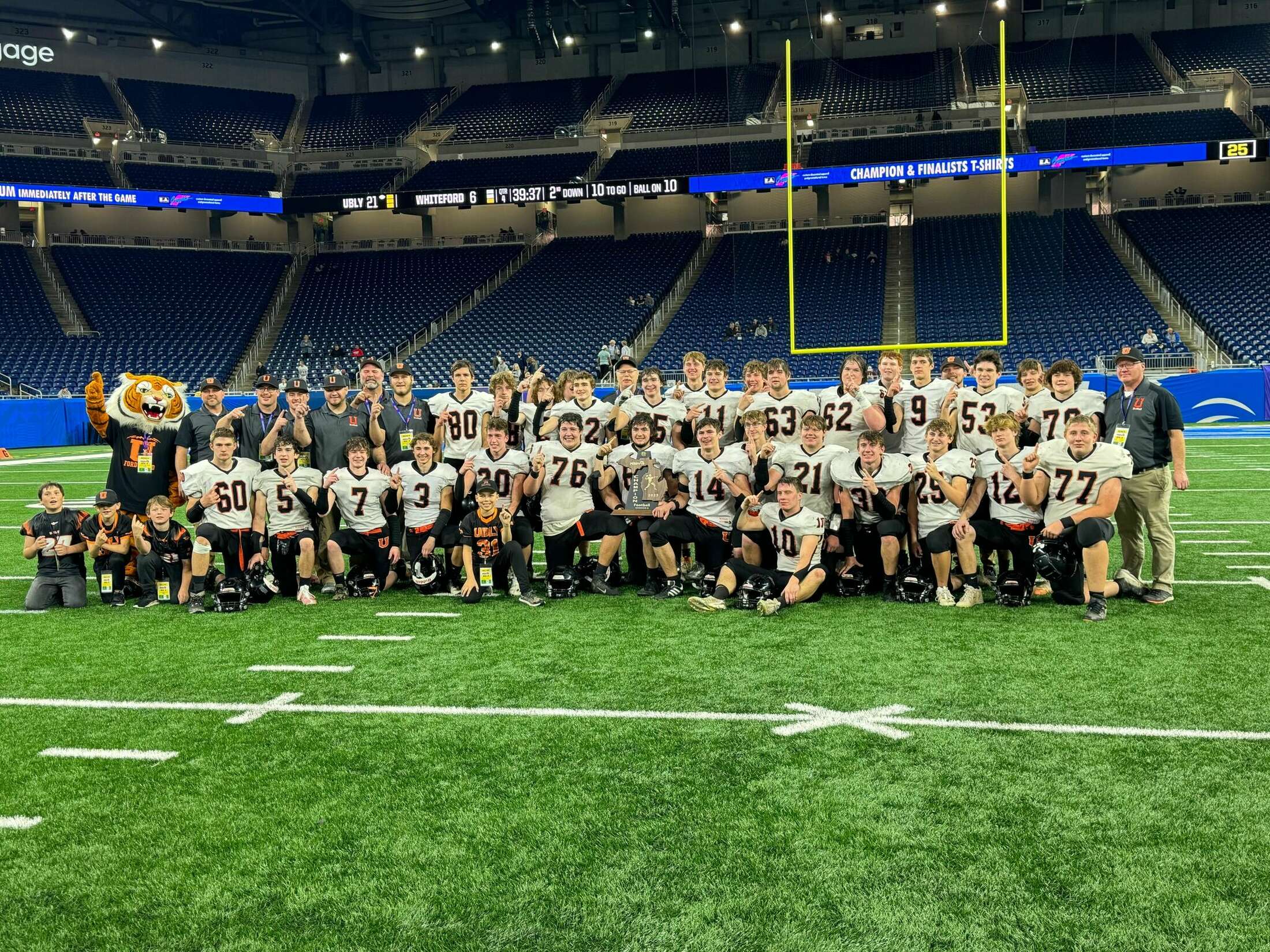 Ubly Ottawa Lake Whiteford Division 8 title game