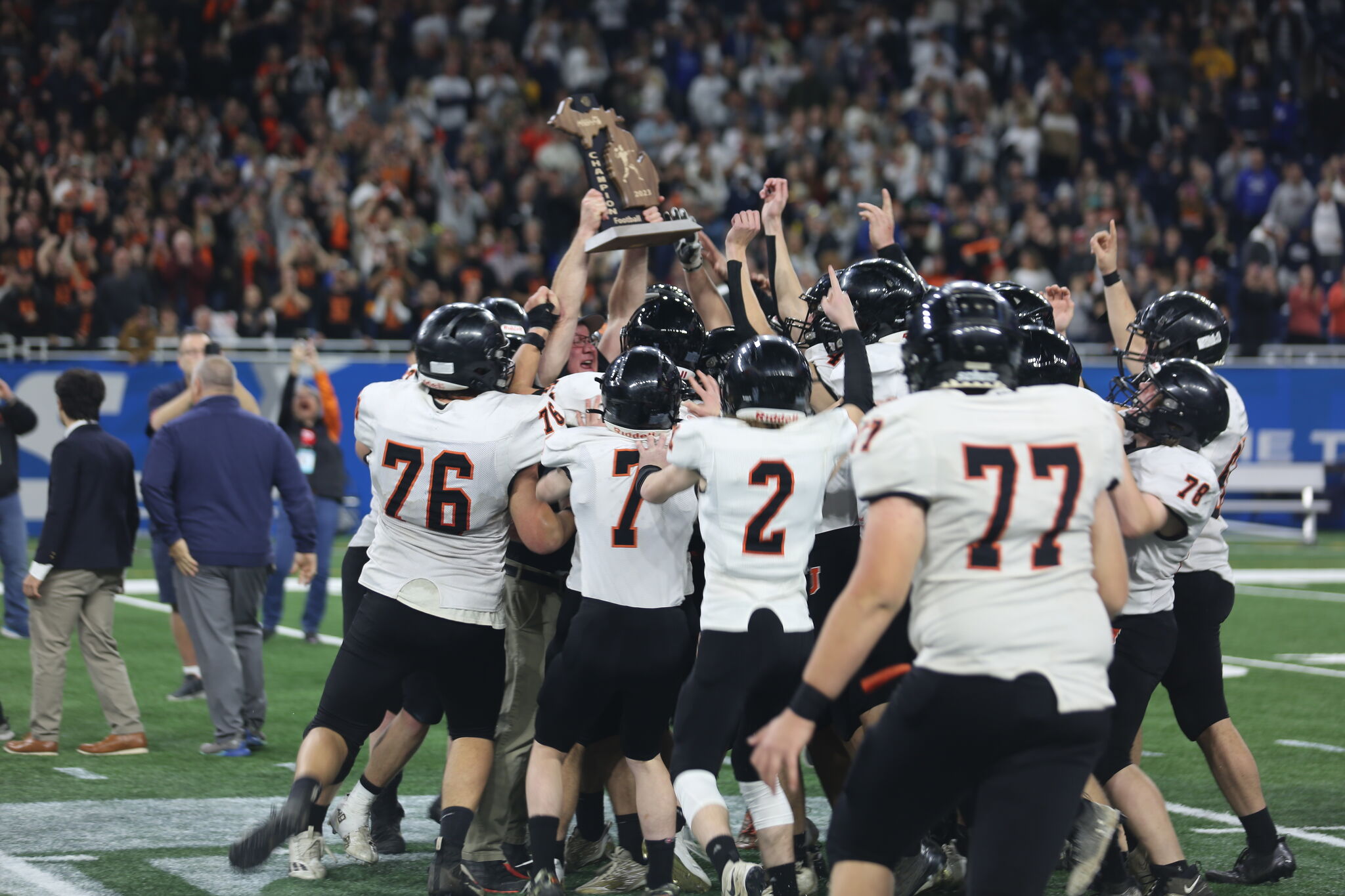 Ubly wins first ever football state championship in Division 8