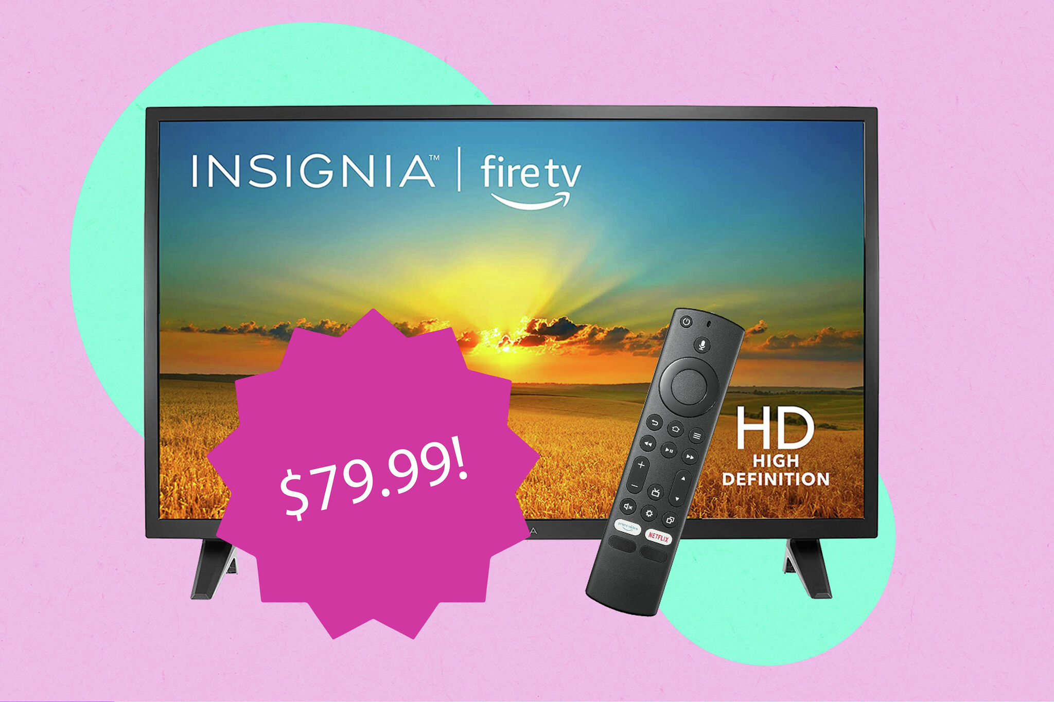 Insignia smart TV is 80 at Amazon for Cyber Monday