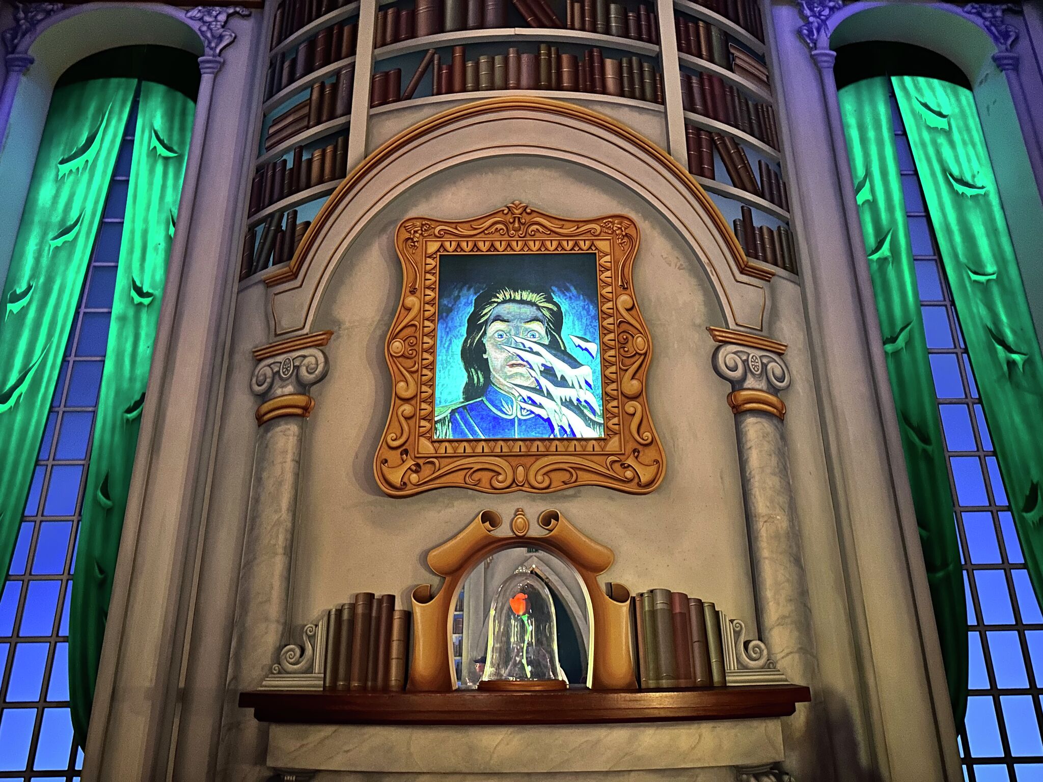 Beauty And The Beast Library California Adventure
