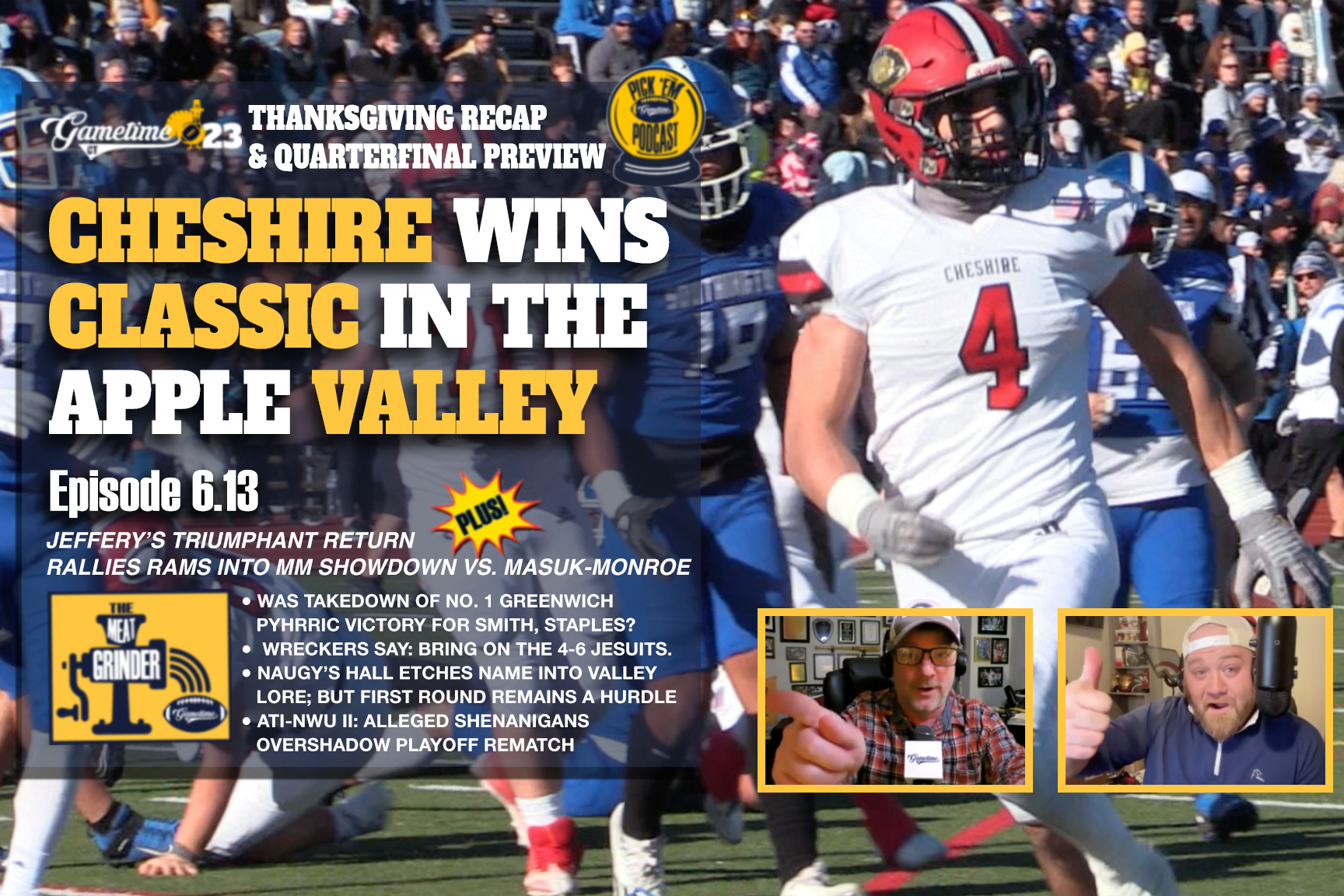 The Meat Grinder CT HS Football Podcast (S6 E13)
