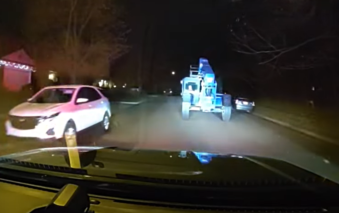 Michigan boy, 12, leads police chase in stolen construction equipment