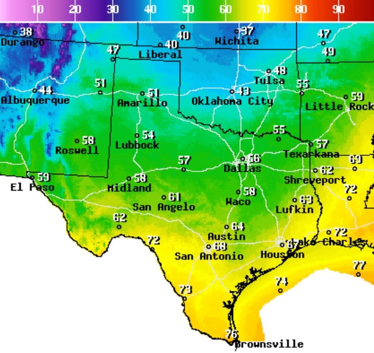 Chance of rain, warmer weather ahead in Laredo forecast