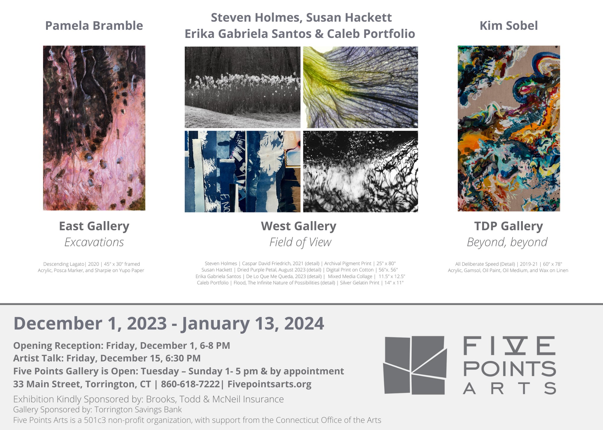 Torrington's Five Points Arts opens new exhibitions