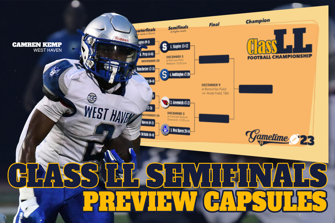 Class LL CIAC semifinal high school football previews 2023