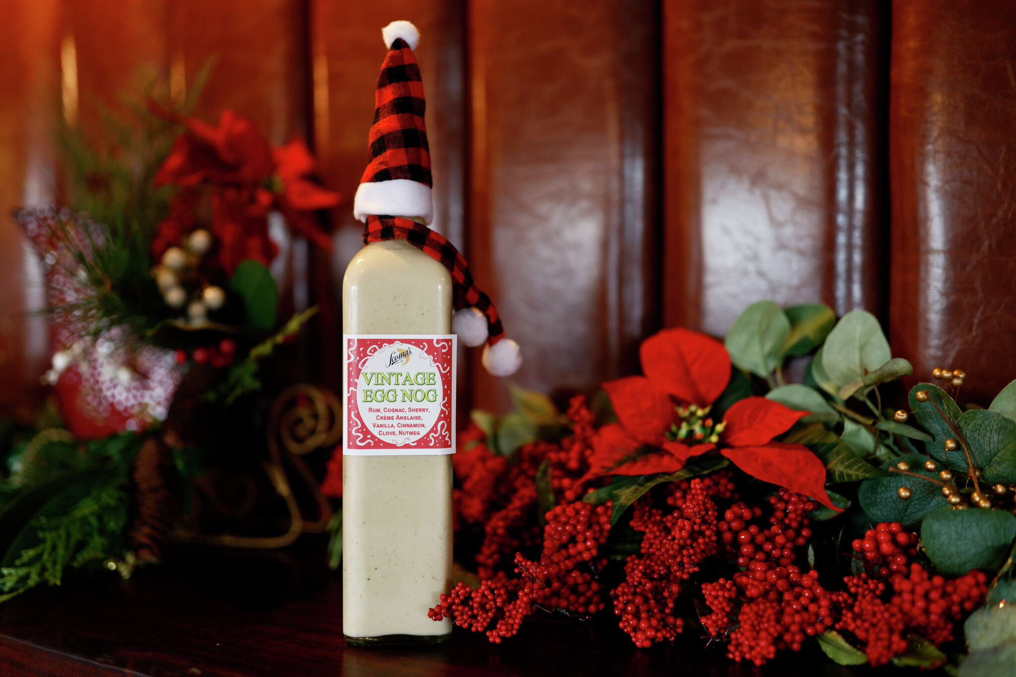 eggnog, aged for more than 300 days, is an SF holiday hit
