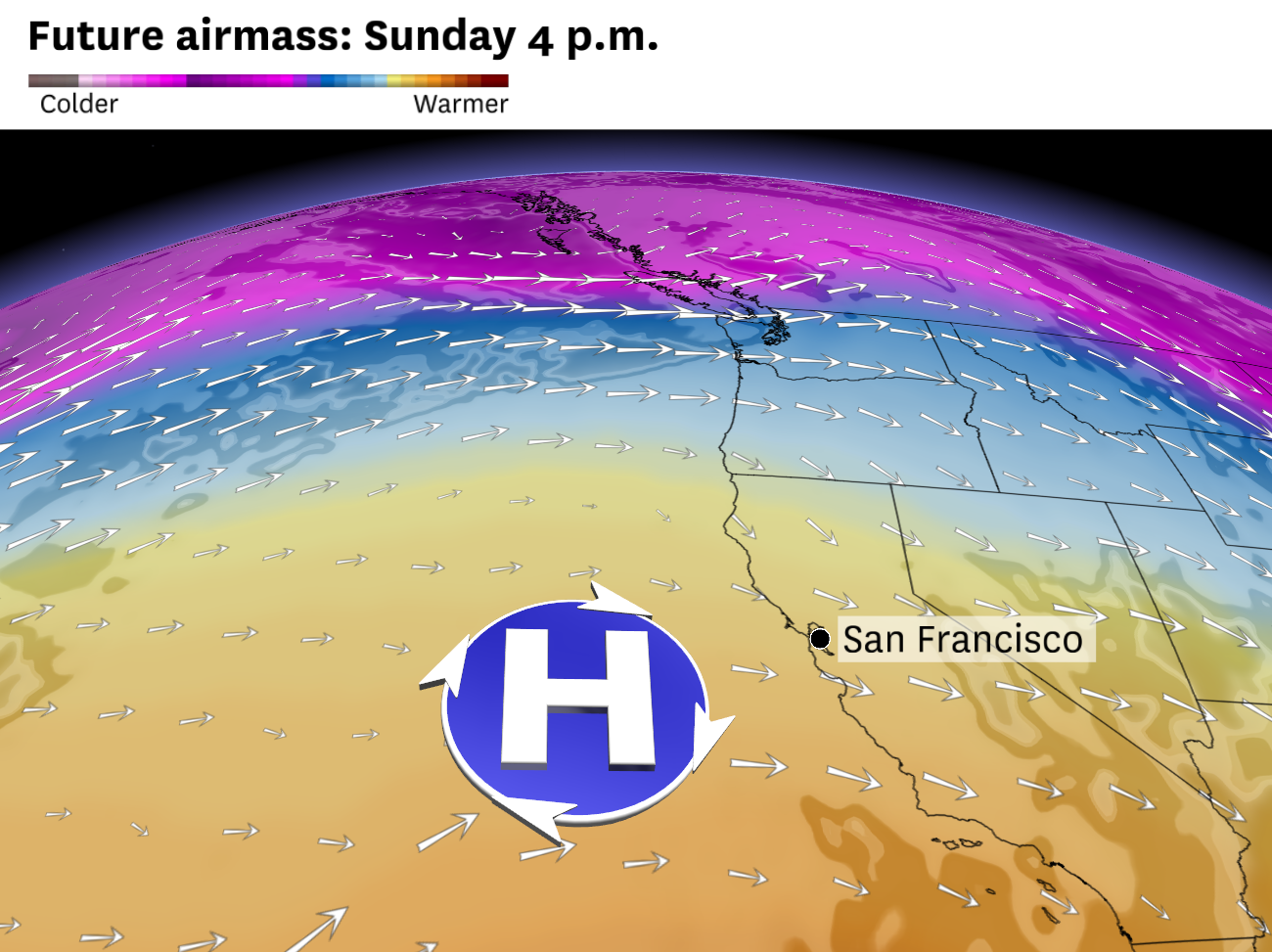 Bay Area weekend weather High pressure brings warmup to these cities