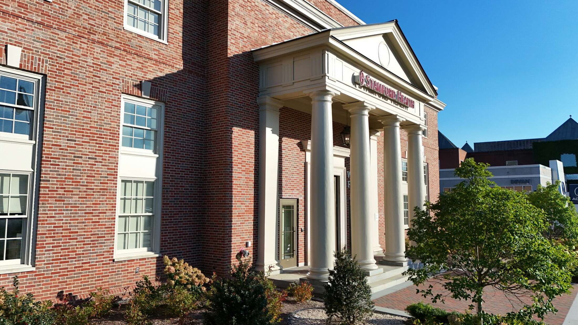 Norwalk bank renovated for Stamford Health & Wells Fargo branch