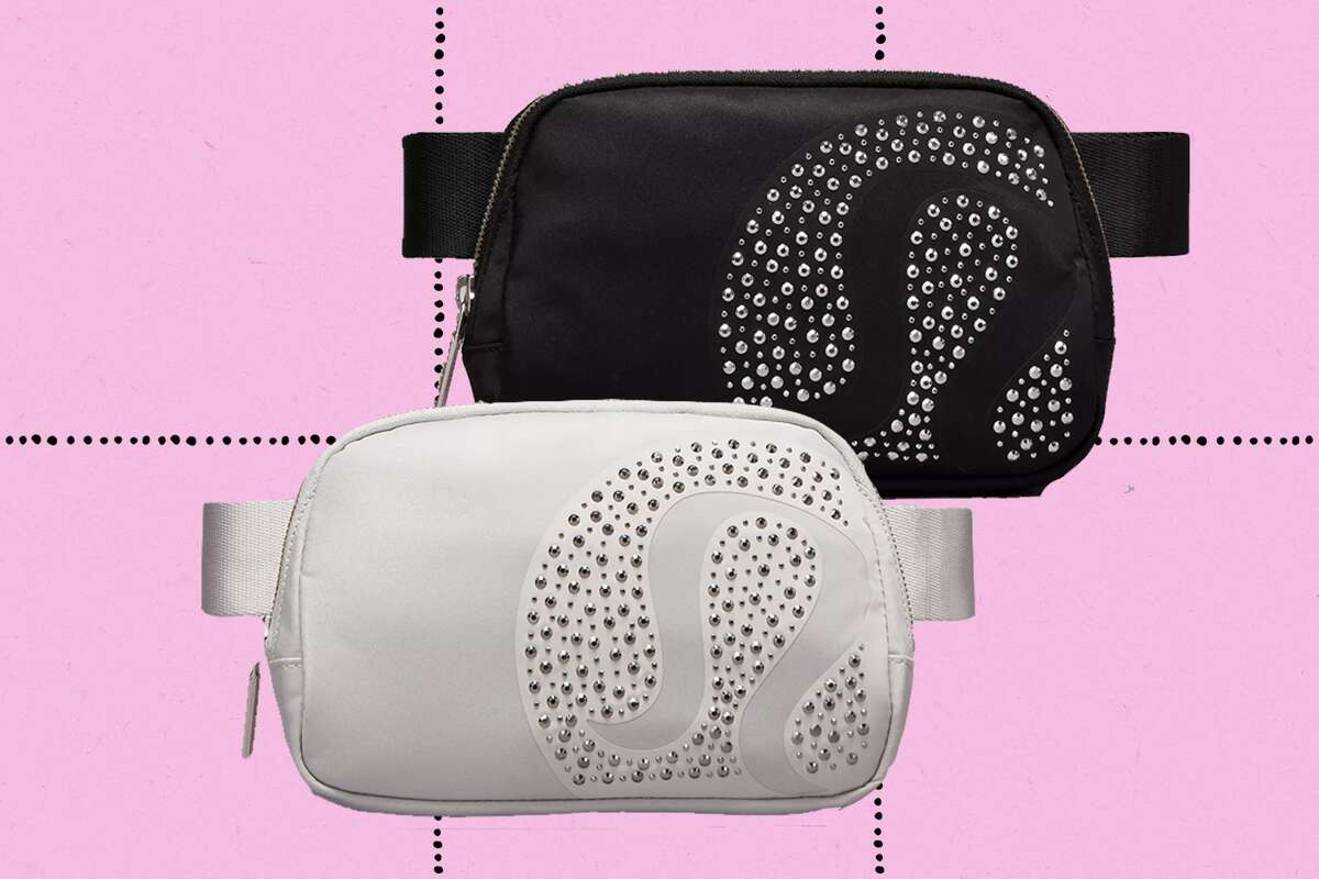 The new lululemon Everywhere Belt Bag 1L Studded ($78) comes in two sleek colors.