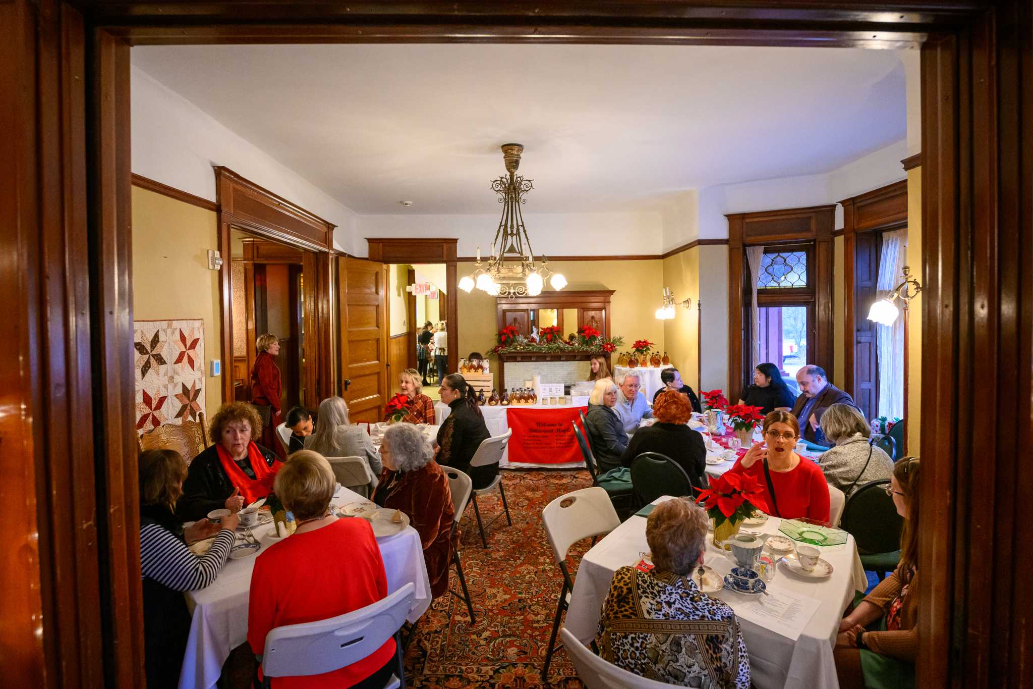 Albany holiday tea served up with festivity