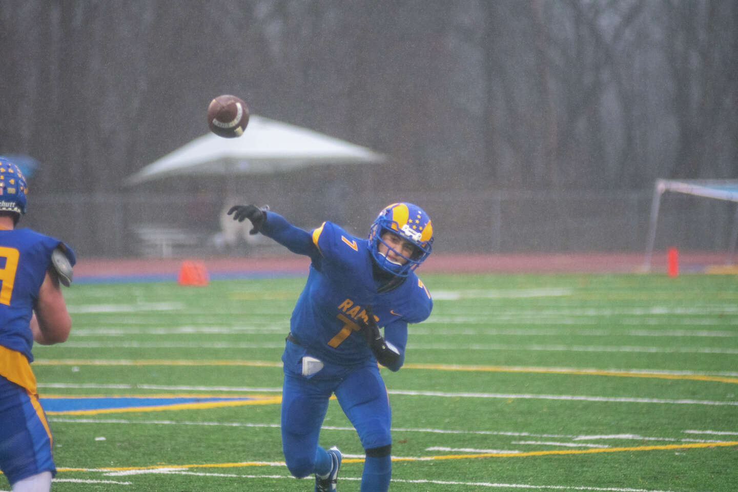 CIAC Class M football semifinals Rockville High School vs. Holy Cross