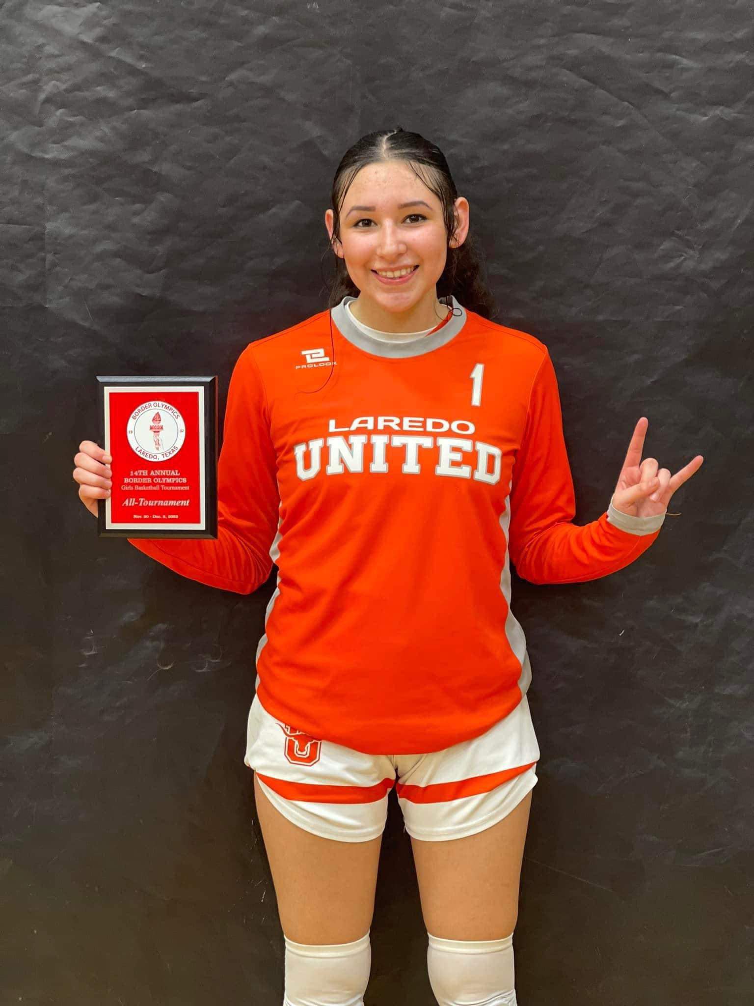 Laredo united girls basketball player of the week