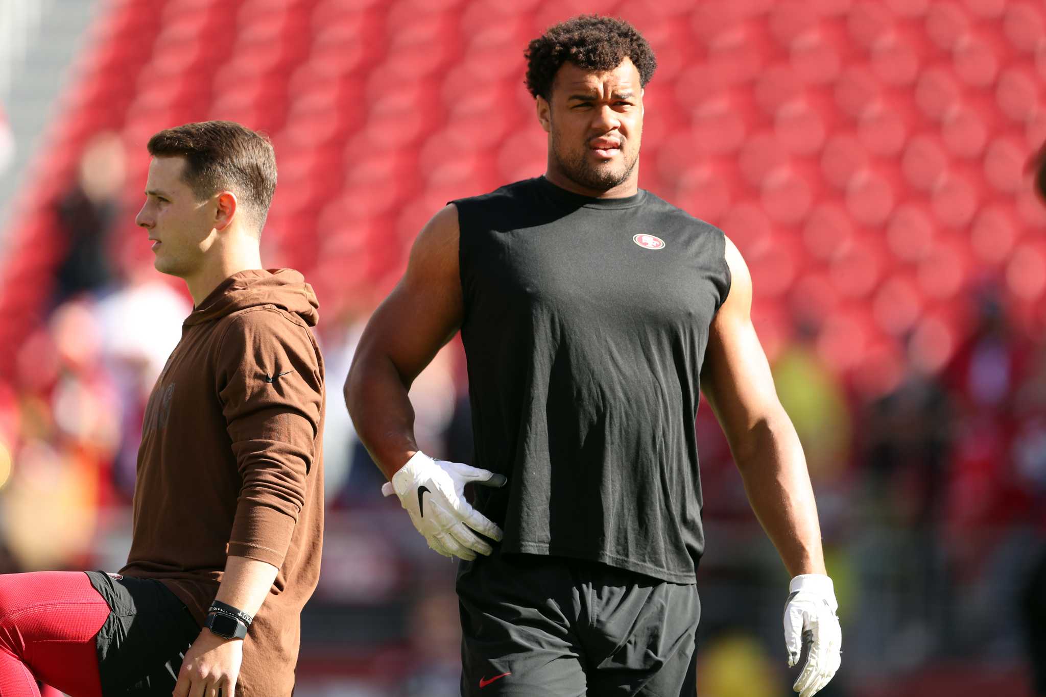 49ers’ Arik Armstead clears hurdle, on track to return for playoffs