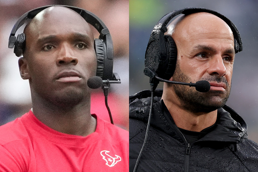 Houston Texans' DeMeco Ryans faces mentor Robert Saleh of N.Y. Jets