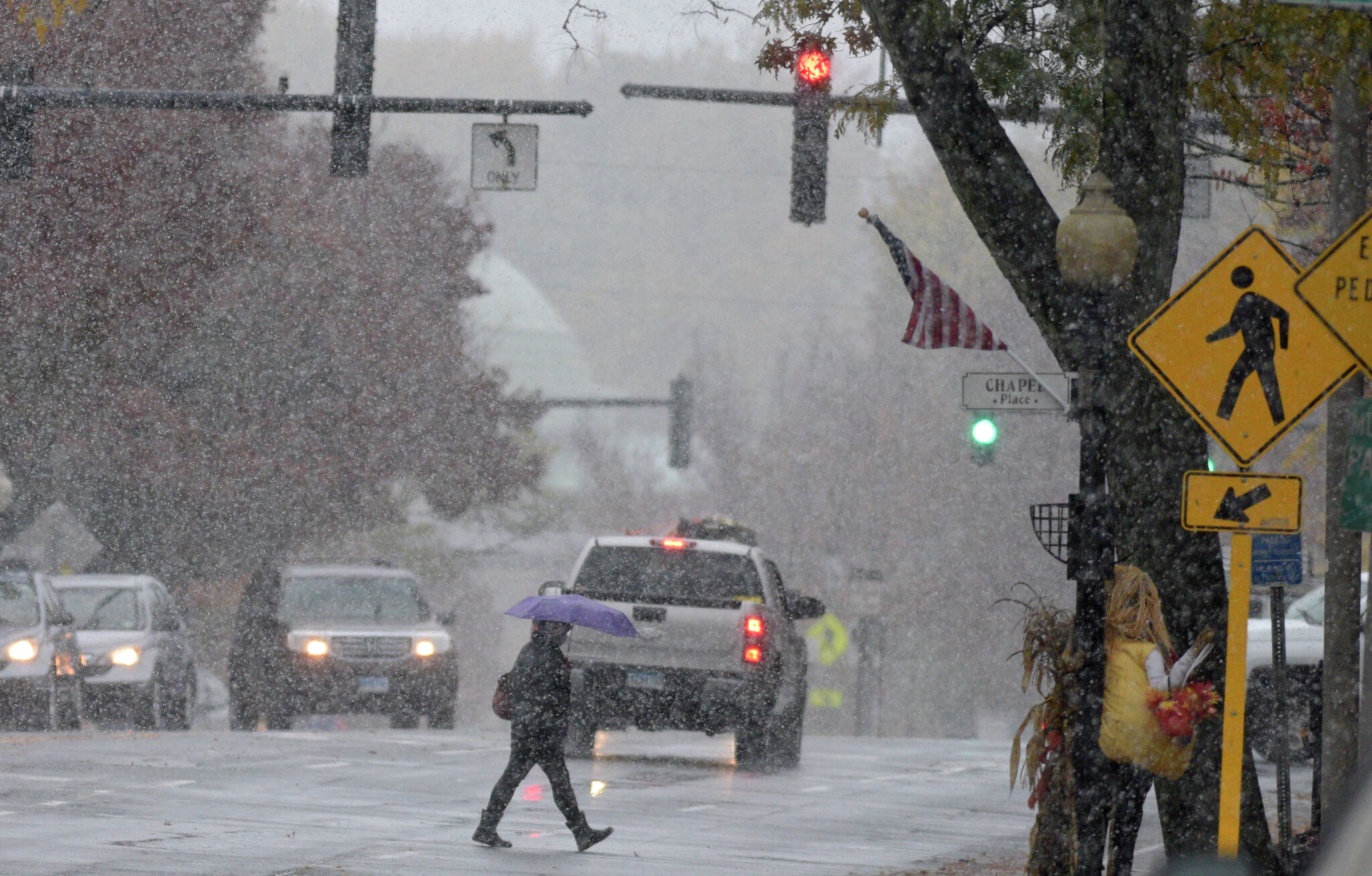 NWS: Chilly conditions and more snow showers today in CT