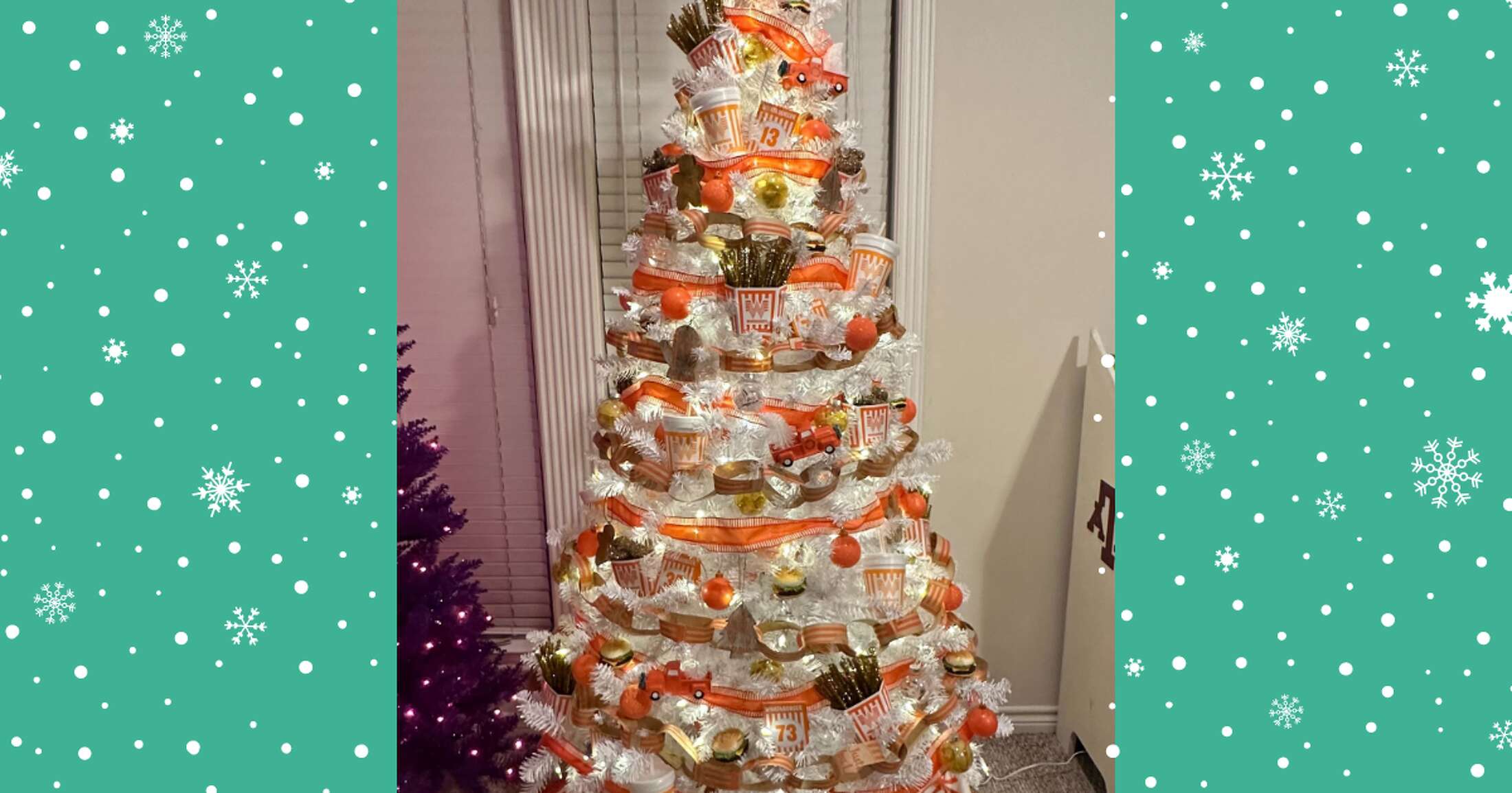 Texas Woman Creates Whataburger Christmas Tree 