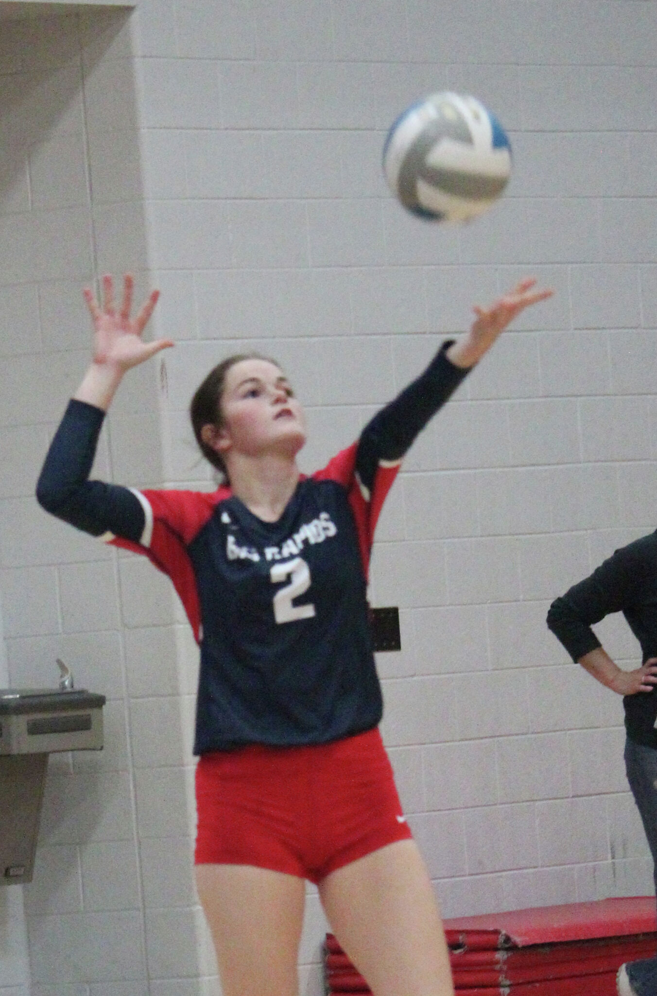 Carroll concludes strong career in volleyball