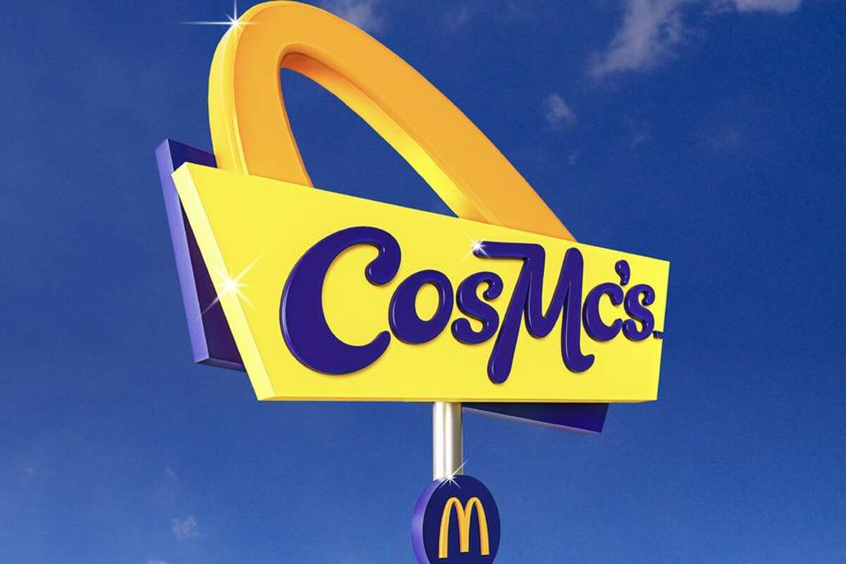 McDonald's is launching a new small-format beverage stand called CosMc's. The concept appears to be a direct competitor to Dutch Bros.