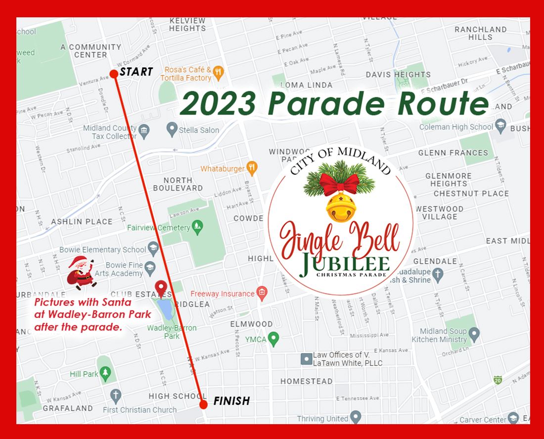 Midland's Jingle Bell Jubilee Christmas Parade takes place Saturday