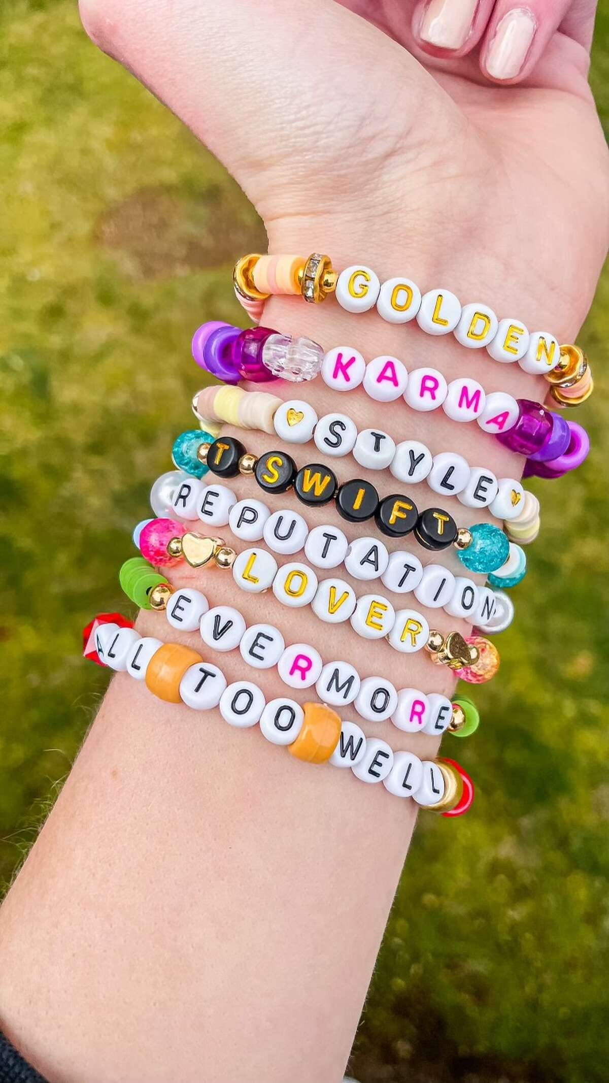 Three-pack of Taylor Swift-themed Friendship Bracelets 